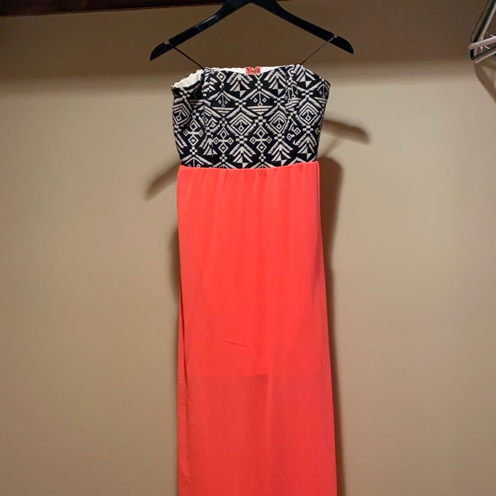 Strapless Maxi Dress
